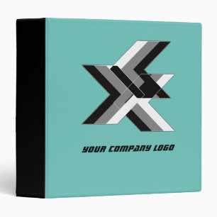 YOUR COMPANY LOGO,personalized Binder
