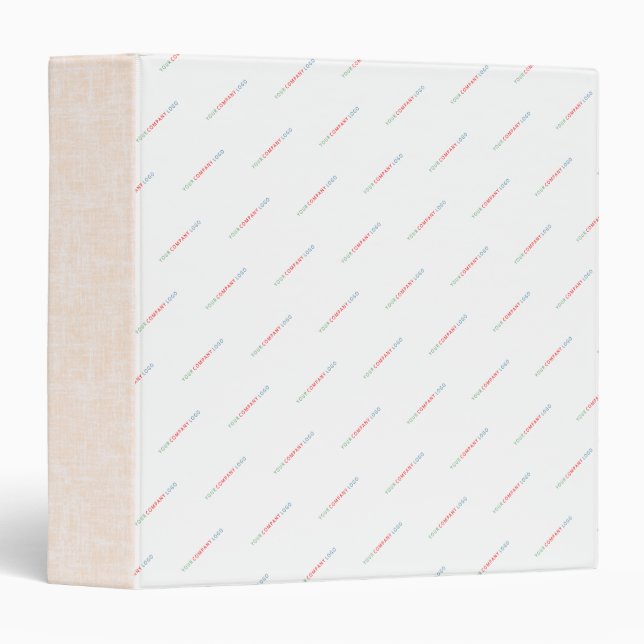 your company logo personalized  binder (Front/Spine)