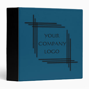 YOUR COMPANY LOGO,personalized Binder