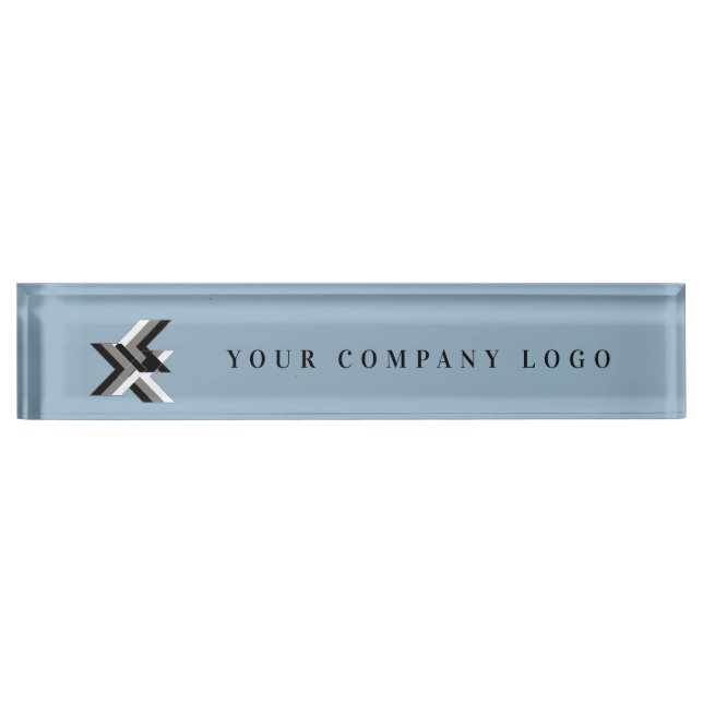 YOUR COMPANY LOGO,personalized Nameplate (Front)