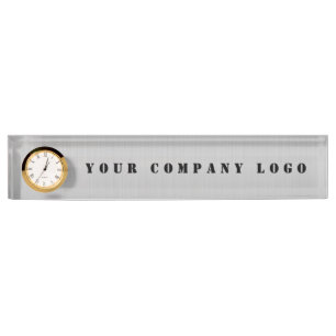 YOUR COMPANY LOGO,personalized Nameplate