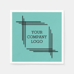 YOUR COMPANY LOGO,personalized Napkin