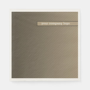 YOUR COMPANY LOGO,personalized Napkin