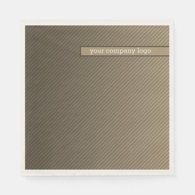 YOUR COMPANY LOGO,personalized Napkin (Front)