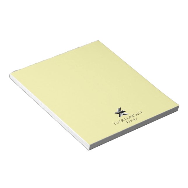 YOUR COMPANY LOGO,personalized Notepad (Angled)