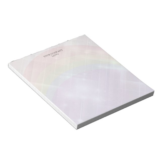 YOUR COMPANY LOGO,personalized Notepad (Angled)