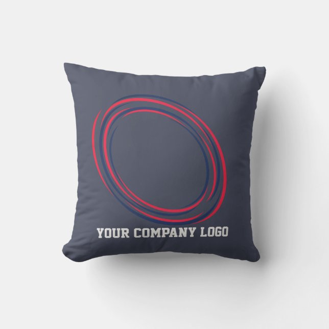 YOUR COMPANY LOGO,personalized Outdoor Pillow (Front)
