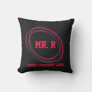 YOUR COMPANY LOGO,personalized Outdoor Pillow