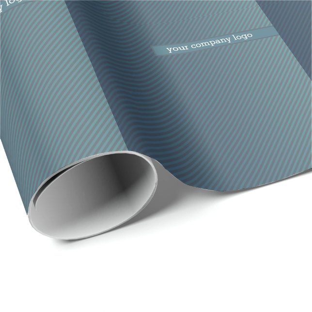 YOUR COMPANY LOGO,personalized Wrapping Paper (Roll Corner)
