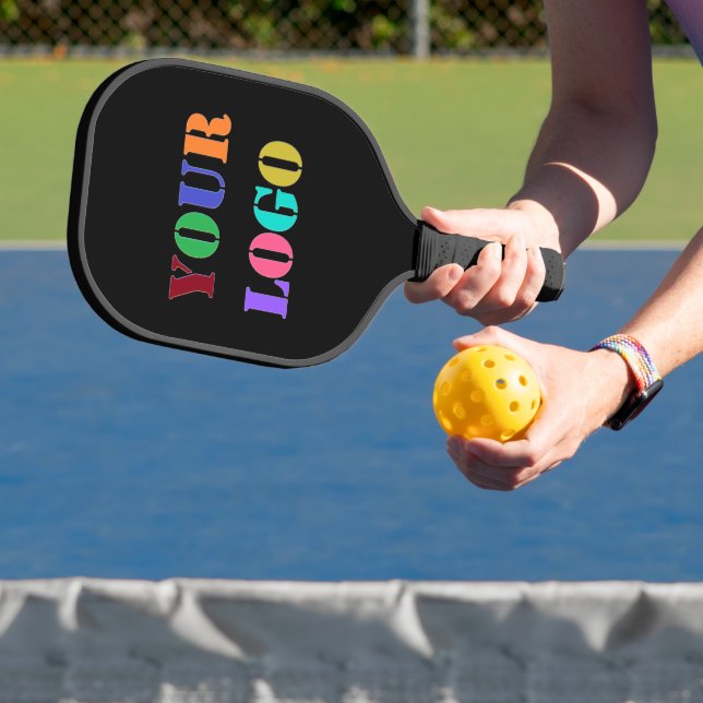 Your Company Logo Pickleball Paddle Choose Colours (Insitu)