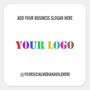 Your Company Logo Promotional Social Media Sticker