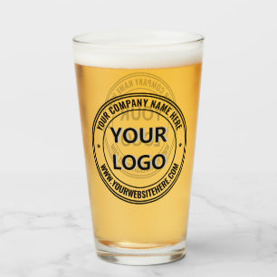 Your Company Logo Text Business Promotional Glass