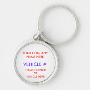 YOUR COMPANY NAME HERE, KEYCHAIN