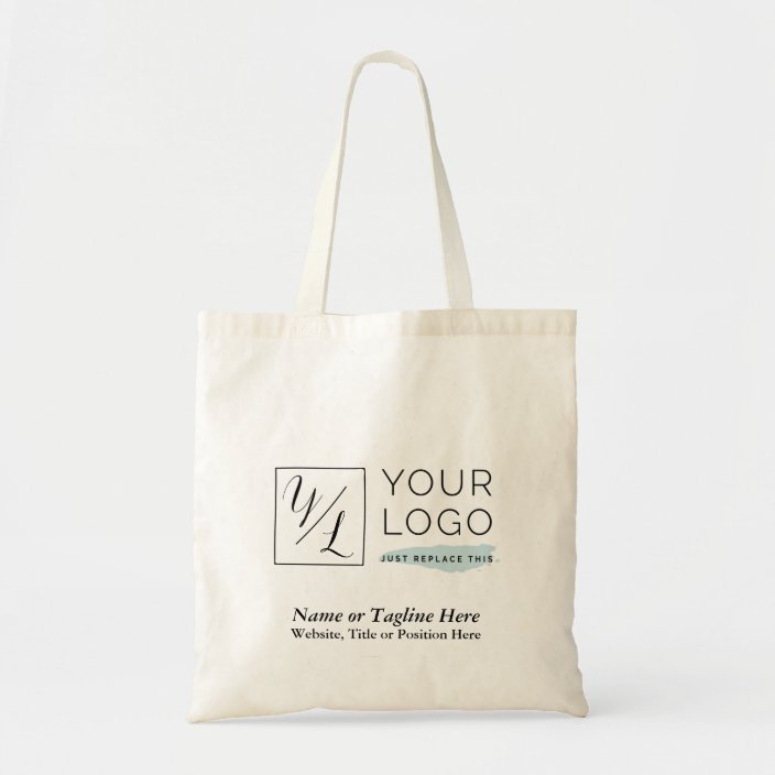 Your Corporate Logo and Customized Details Tote Bag | Zazzle.ca