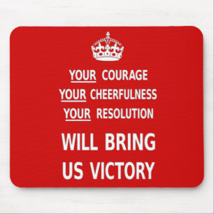 Your Courage Will Bring Us Victory. Best Price Mouse Pad