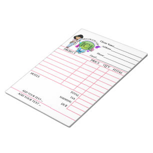 Your Crafty Invoice Notepad
