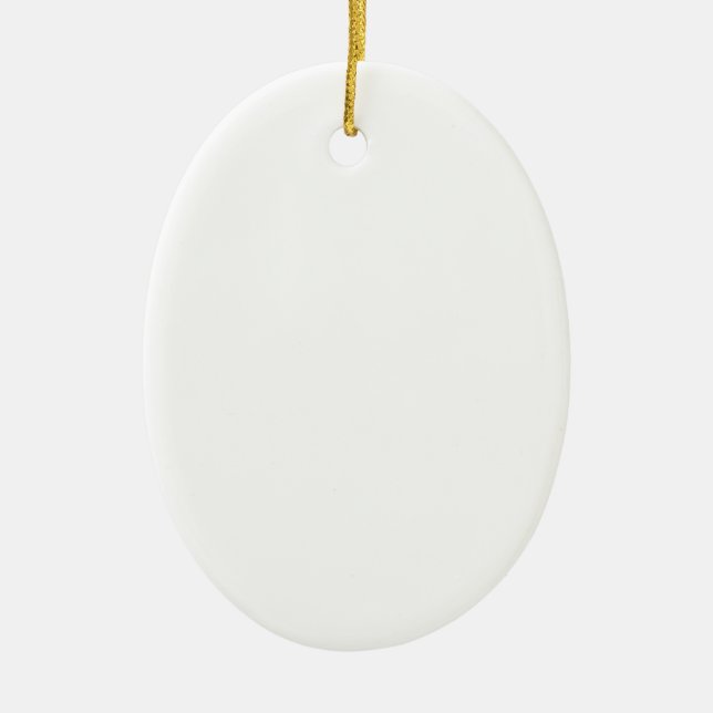 Your Creation Ceramic Ornament (Front)