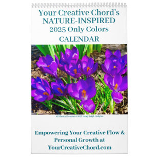 Your Creative Chord 2025 Only Colours Calendar