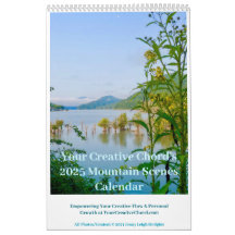 Your Creative Chord Mountain Scenes 2025 Calendar