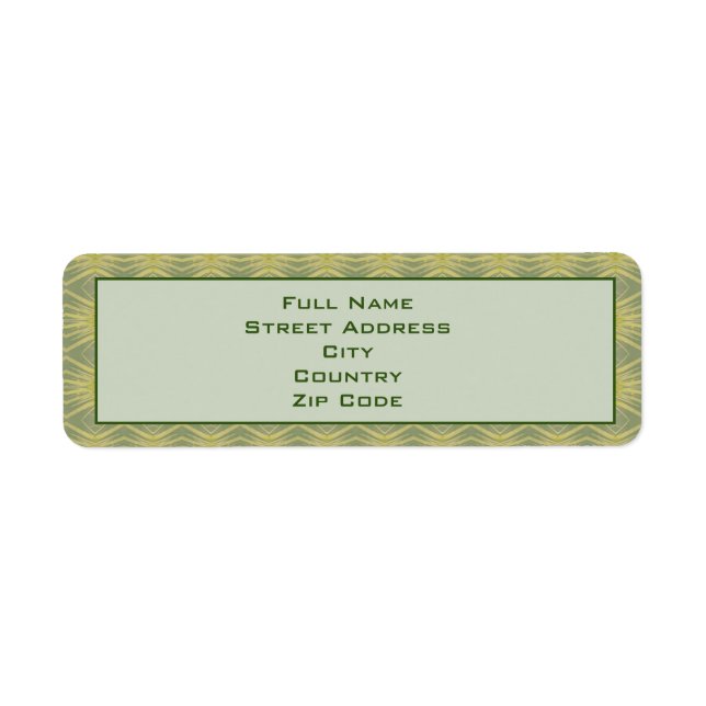 Your Custom Address Labels (Front)