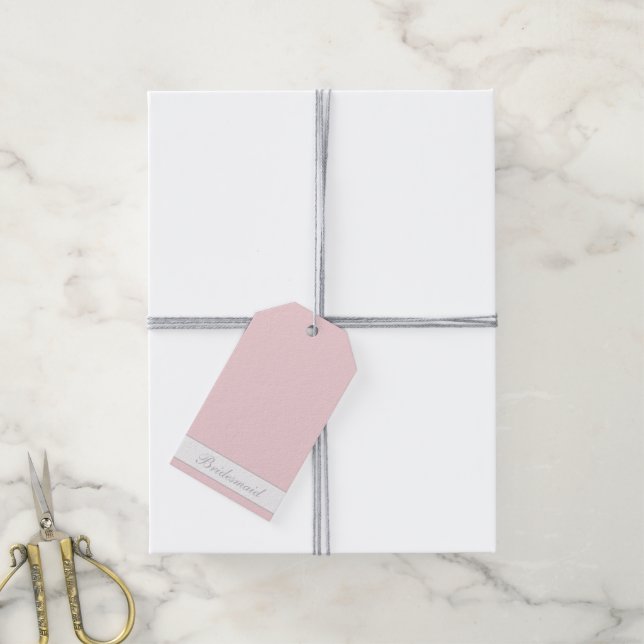 Your Custom Bridesmaid Gift Tags (With Twine)