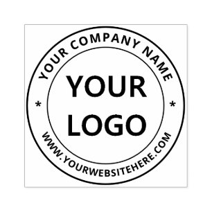 Your Custom Business Logo - Professional Rubber Stamp