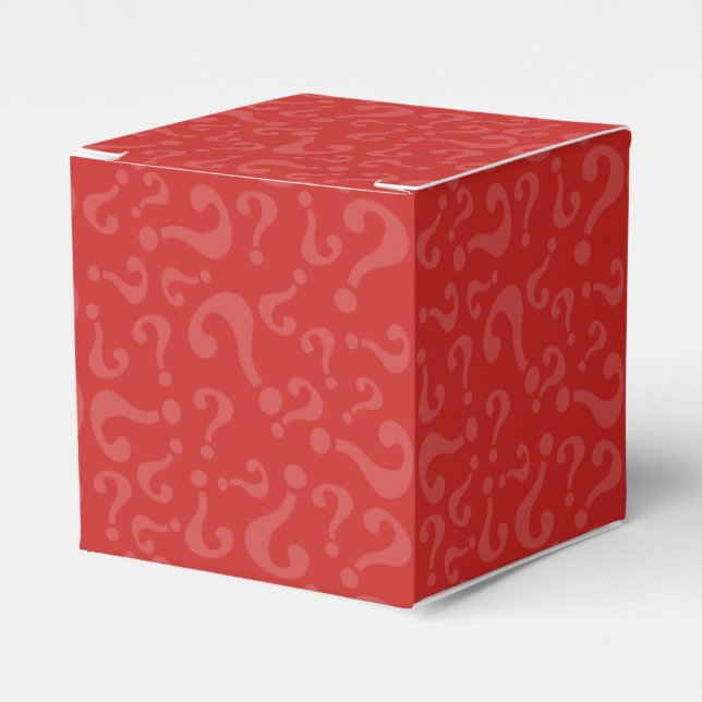 Your custom colour, Mystery Gift Favor Box (Front Side)