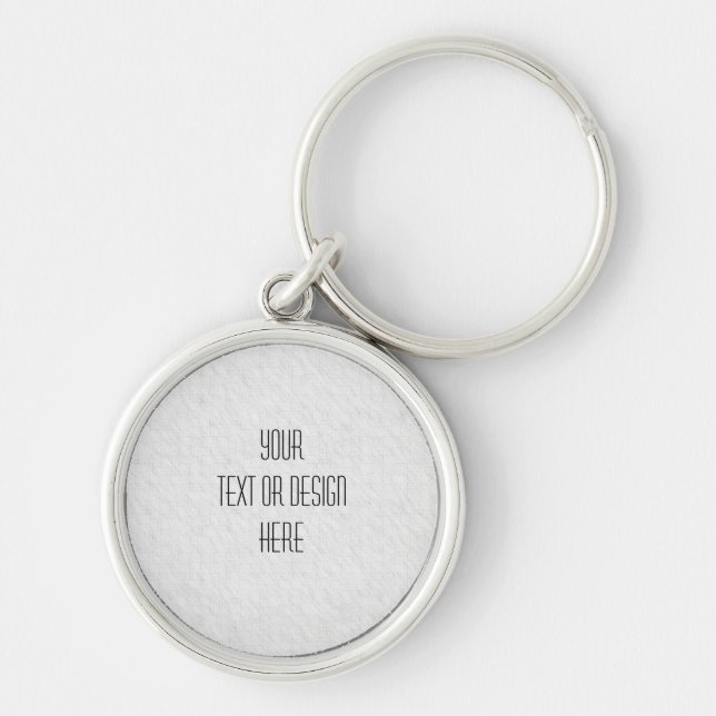 Your Custom Design - Keychain (Front)