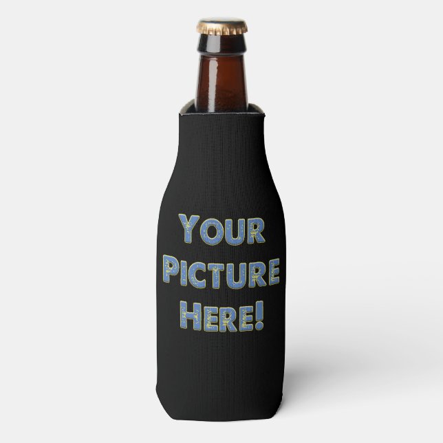 Your Custom Image on Bottle Cooler (Bottle Front)