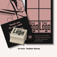Your Custom Logo - 1" Square - Loyalty Card