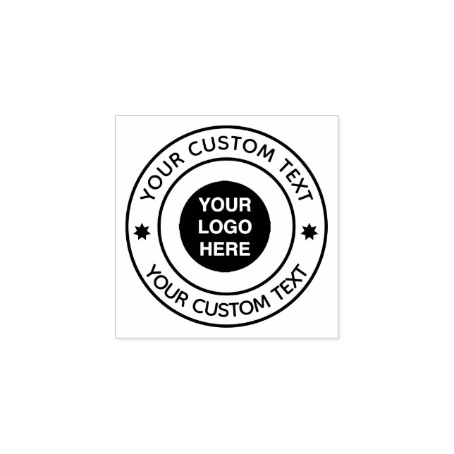 Your Custom Logo Business Rubber Stamp (Imprint)