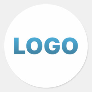 Your Custom Logo Classic Round Sticker