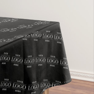 Your Custom Logo Company Business Promotion Tablecloth