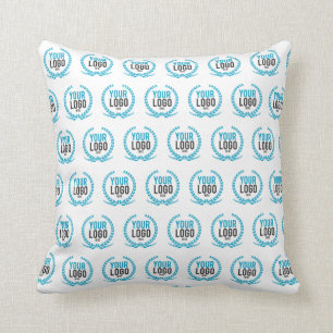 Your Custom Logo   Image All Over Patterned Throw Pillow