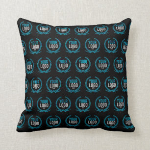Your Custom Logo   Image All Over Patterned Throw Pillow