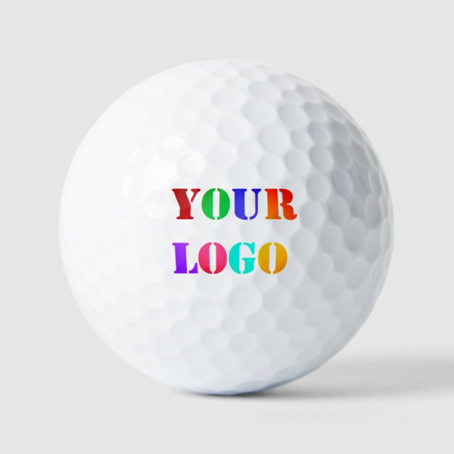 Your Custom Logo Promotional Business Personalized Golf Balls (Front)