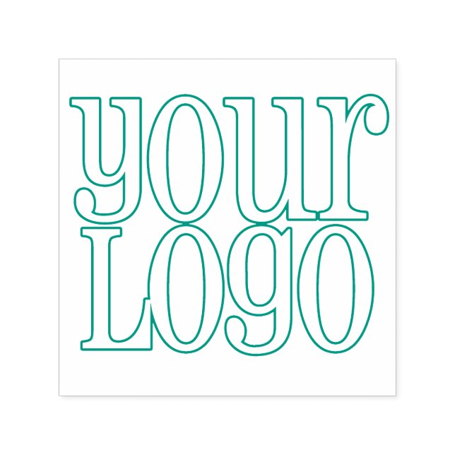 Your Custom Logo Rubber Self-Inking Stamp (Design)