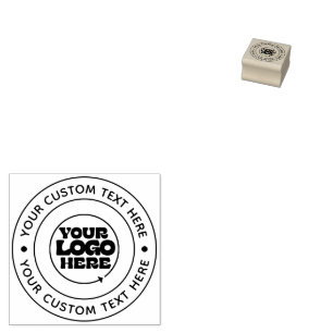 Your Custom Logo Rubber Stamp