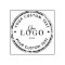 Your Custom Logo Rubber Stamp