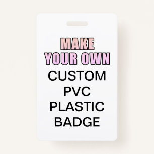 Your Custom Personalized Office Identity PVC Card Badge