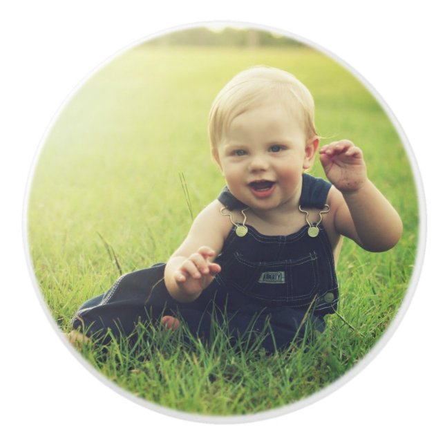 Your Custom Photo Ceramic Knob (Front)