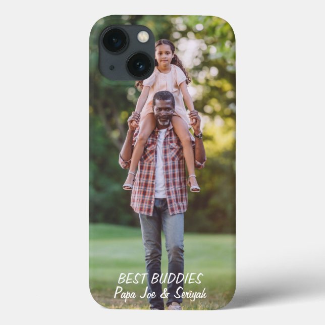 Your Custom Photo | Grandparents Family Friends Case-Mate iPhone Case (Back)