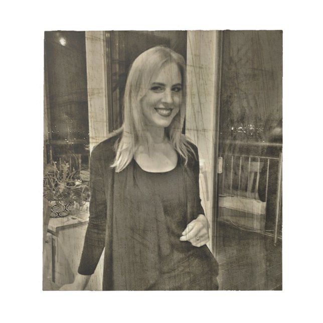 Your custom photo notepad (Front)