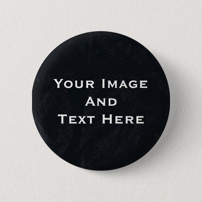 Your custom Picture and Text Personalized Button (Front)