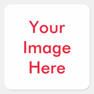 Your custom Picture Square Sticker