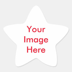 Your custom Picture Star Sticker