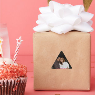 Your custom Picture Triangle Sticker