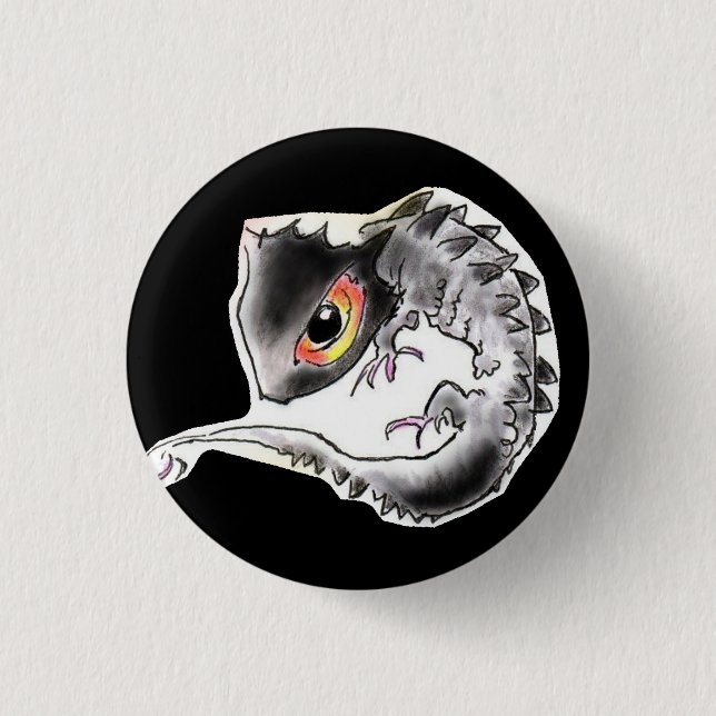 Your Custom Round Can Badge 1 Inch Round Button (Front)