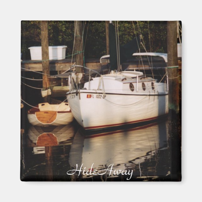 Your Custom Sailboat Magnet (Front)