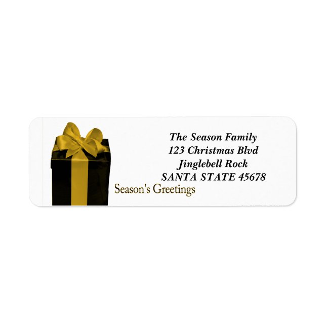 Your Custom Shipping Labels (Front)